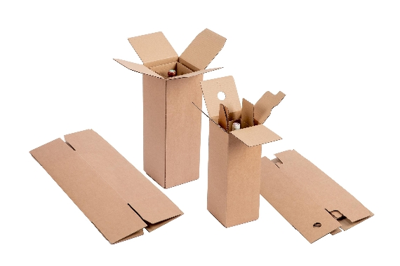 Boite d'expédition pour bouteilles