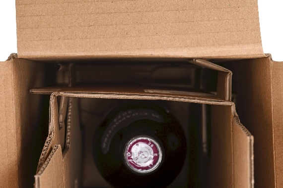 Boite d'expédition pour bouteilles