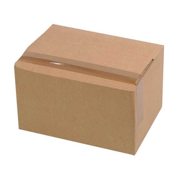 Boite en carton à rabats à hauteur variable simple cannelure