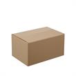 Boite en carton à rabats double cannelure
