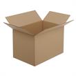 Boite en carton à rabats simple cannelure