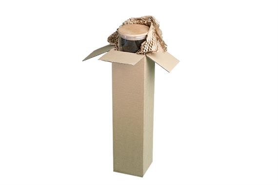 Boite en carton format long simple cannelure