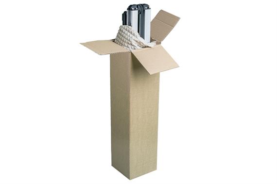 Boite en carton format long simple cannelure