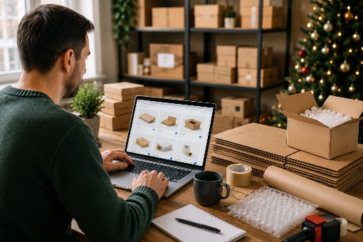 E-commerce : anticipez vos besoins en cartons avant le pic de Noël