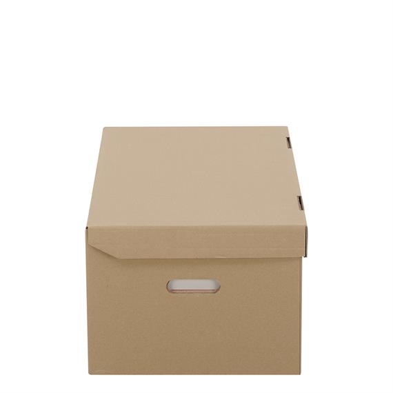 Conteneur pour boites à archives avec couvercle