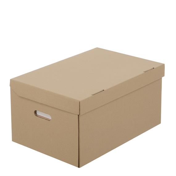 Conteneur pour boites à archives avec couvercle