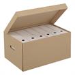 Conteneur pour boites à archives avec couvercle