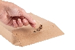 Enveloppe d'expédition 3 soufflets en papier kraft avec rabat adhésif aller-retour