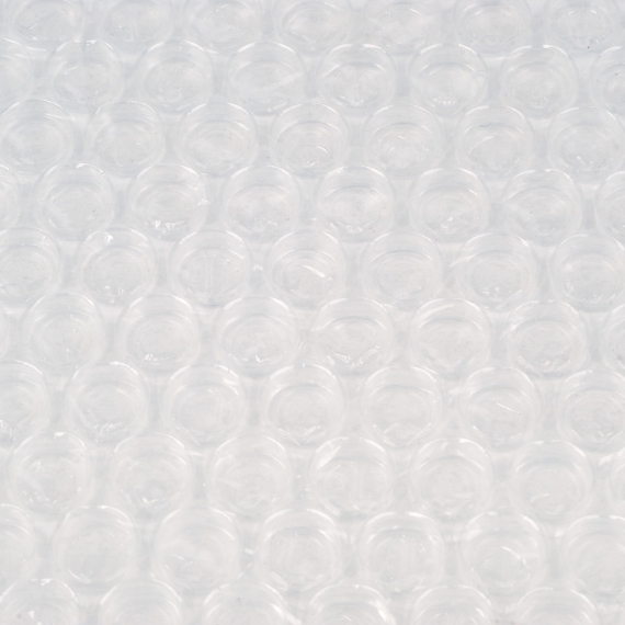Enveloppe d'expédition matelassée à bulles en plastique avec rabat adhésif