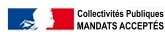 Mandats acceptés