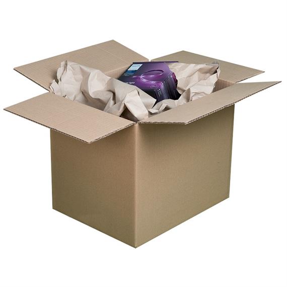 Papier froissé en boîte distributrice