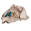 Papier froissé en boîte distributrice