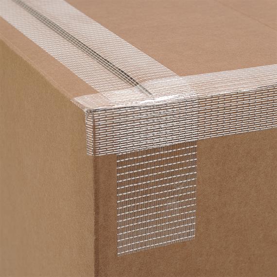 Rouleau d'adhésif armé chaîne et trame