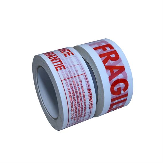 Rouleau d'adhésif PP acrylique imprimé