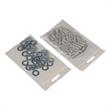 Sachet plastique transparent à fermeture zip