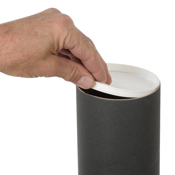 Tube d'expédition en carton rond